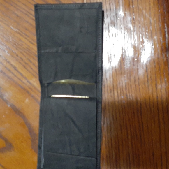 NIB Rico men's leather bi-fold wallet. Marbled Deer scene buck doe wildlife - Picture 2 of 8